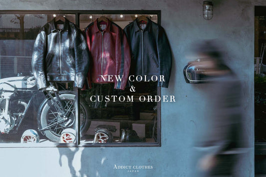 Addict Clothes 新色發表 & 期間限定客製化細節 - May club