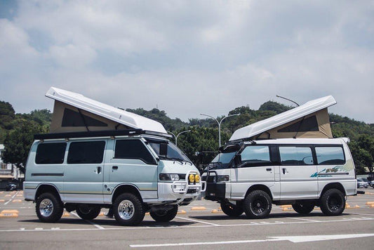 1994 得利卡頂規 掀頂露營車版本 Delica L300 4x4 馬卡龍仙卡 整理回顧