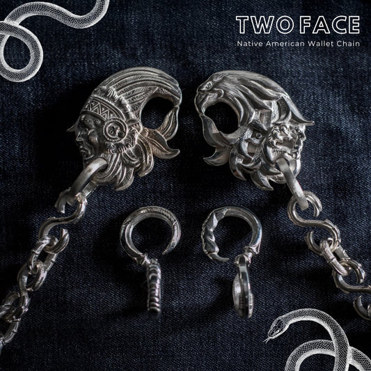 May club - 會員代表單品 Two Face Native American Wallet Chain 預購開跑!