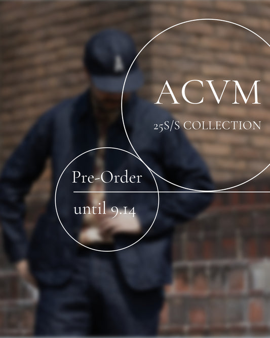 2025 春夏 ACVM & ADDICT BOOTS 預購