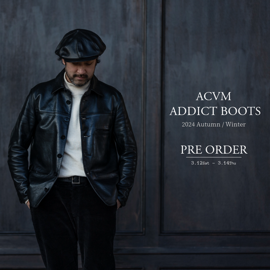 2024 秋冬 ACVM 與 ADDICT BOOTS 預購