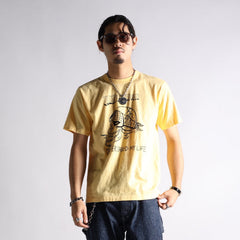 "BANDANA SKULL" TEE - BANANA