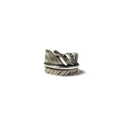 JUNK COIN FEATHER RING M