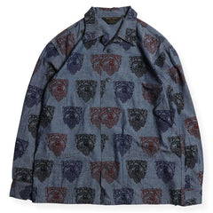 CAMPUS LONG SLEEVE SHIRTS - BLUE