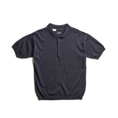 ACV-KNS03SS COTTON LINEN RAMIE SHORT SLEEVE KNIT POLO