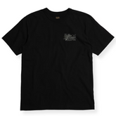 "WR CO" TEE - BLACK