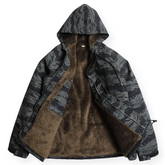 CYCLE FUR WINDBREAKER HOODIE - NIGHT TIGER