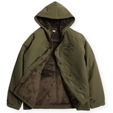 CYCLE FUR WINDBREAKER HOODIE - OLIVE