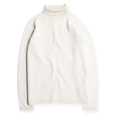 CLASSIC HIGH NECK SWEATER - BEIGE - May club