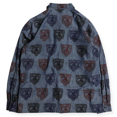 CAMPUS LONG SLEEVE SHIRTS - BLUE