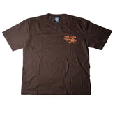 SAMURAI BIKER TEE - BROWN
