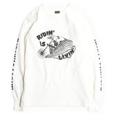 "RIDIN’ IS LIVIN’" LONG SLEEVES TEE - OFF - May club