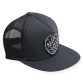 MESH CAP:HEART OF BLACK/BLACK