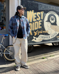 CAMPUS LONG SLEEVE SHIRTS - BLUE