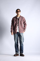 OPEN WIND SHIRTS - H.RED CHECK