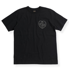 "THE HEART OF LONG RIDER" TEE - BLACK