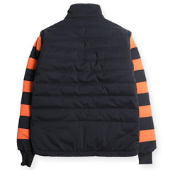 DETACHABLE COMFORMAX JACKET - BLACK / ORANGE - May club