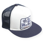 MESH CAP:FLAGS NAVY/OFF