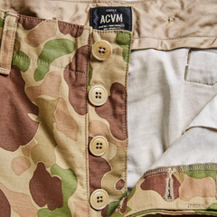 ACV-TR03CBS-HCM CAMOUFLAGE COTTON BACKLE BACK TROUSERS