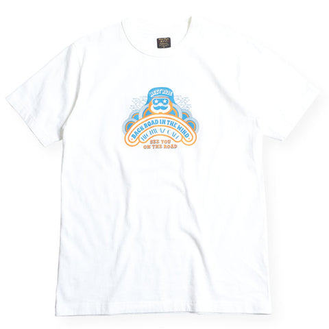 "SEE YOU ON THE ROAD" TEE - WHITE - May club