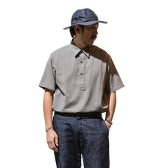 ACV-SH04SS-CHMP COTTON HEMP ARMY PULLOVER SHORT SLEEVE SHIRT