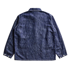ACV-SJK04CLD COTTON LINEN DENIM PULLOVER JACKET
