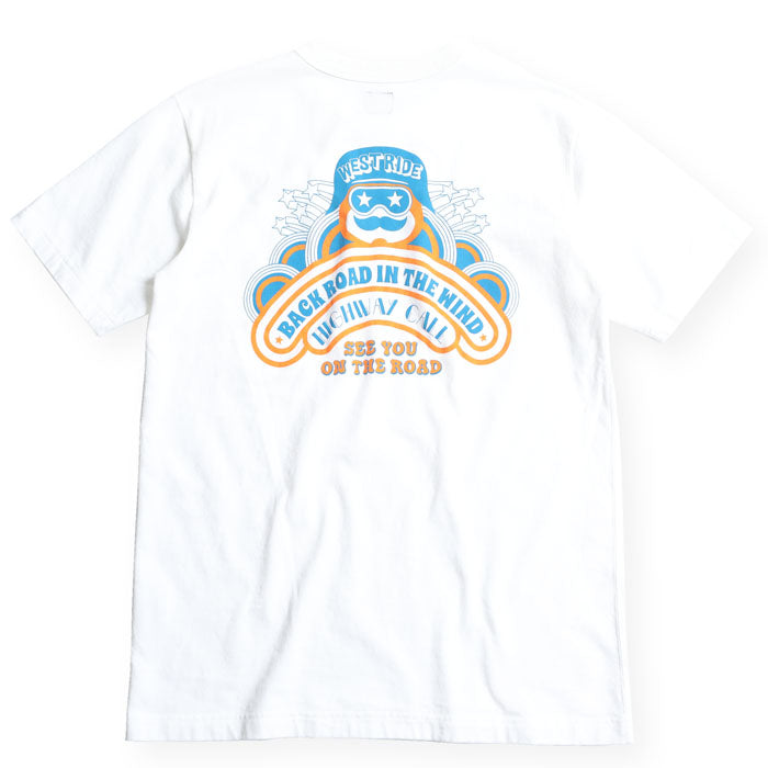 "SEE YOU ON THE ROAD" TEE - WHITE - May club