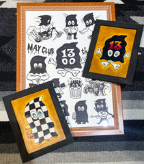 TATTOOED LEATHER ART - HALLOWEEN FUKUMAN