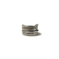 JUNK COIN FEATHER RING M
