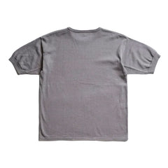 ACV-KNS01SS CREW NECK SHORT SLEEVE KNIT TEE - GREY