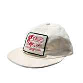 NEW ARMY CAP(WAPPEN)-HERRINGBONE OFF