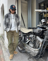 GUMP SHIRTS - BLACK OMBRE CHECK