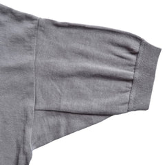 ACV-KNS01SS CREW NECK SHORT SLEEVE KNIT TEE - GREY