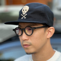 BB CAP - EMB SKULL / BLACK
