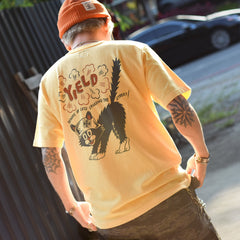 "YIELD" TEE - BANANA