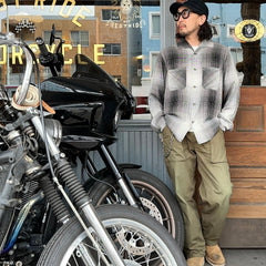 GUMP SHIRTS - BLACK OMBRE CHECK