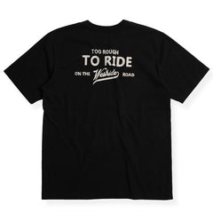 "GET SADDLE UP" TEE - BLACK