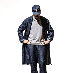 ACV-SCT01CLD COTTON LINEN DENIM WORK COAT