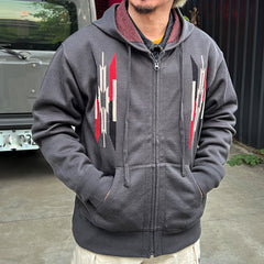 NGT NATIVE HOODIE - CHARCOAL