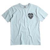 "FOR THE RUMBLER" TEE - AQUA