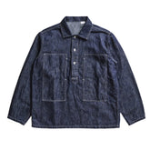 ACV-SJK04CLD COTTON LINEN DENIM PULLOVER JACKET
