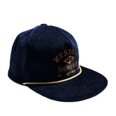 BB CAP - CHAIN STITCH BLACK