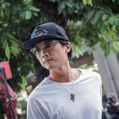 MESH CAP:GOOD TIME 69 BLK/BLK - May club