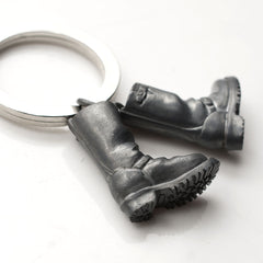 BLACK BOOTS KEY CHAIN