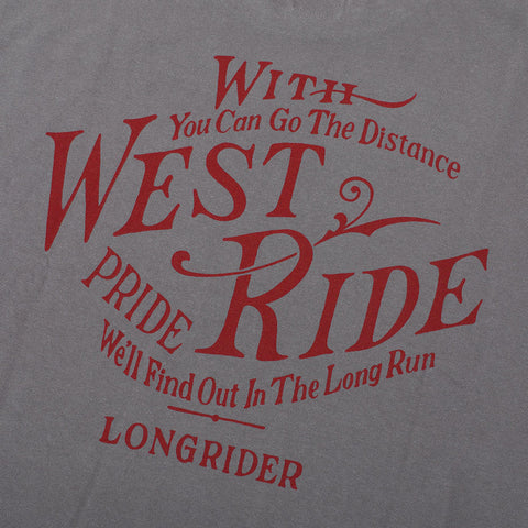 "THE HEART OF LONG RIDER" TEE - G.GRY