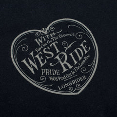 "THE HEART OF LONG RIDER" TEE - BLACK