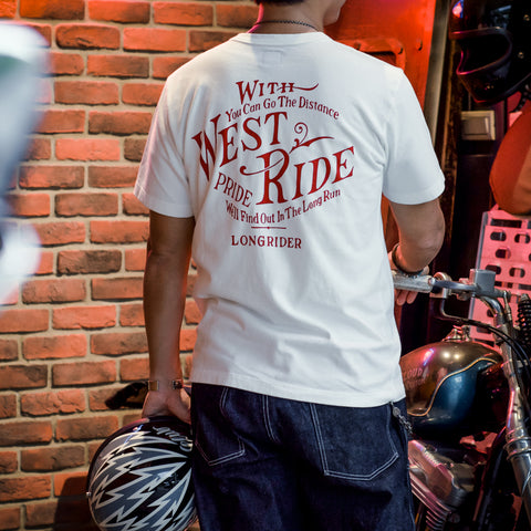 "THE HEART OF LONG RIDER" TEE - OFF