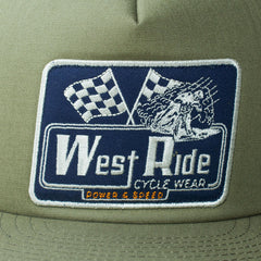 MESH CAP:FLAGS KHAKI/KHAKI