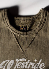 FRONT V SWEAT - BRING A PEACE:SEAWEED - May club