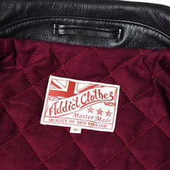 May club -【Addict Clothes】AD-02 Sheepskin Double Riders Jacket - Black(茶芯)